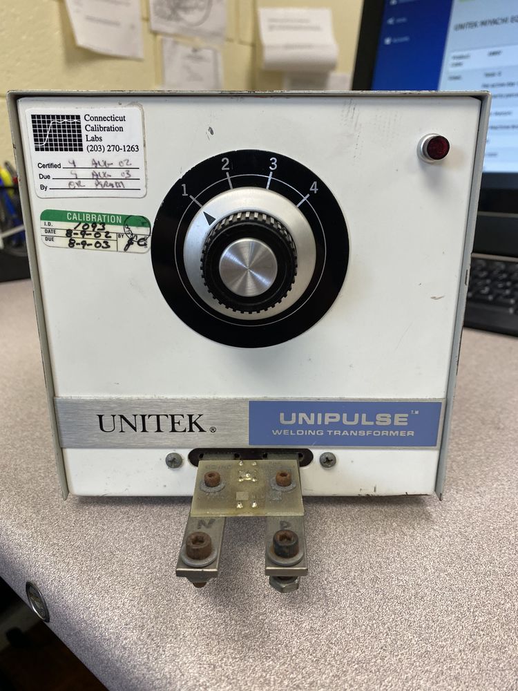 UNITEK MIYACHI EQUIPMENT MODEL 902001 WELDING TRANSFORMER