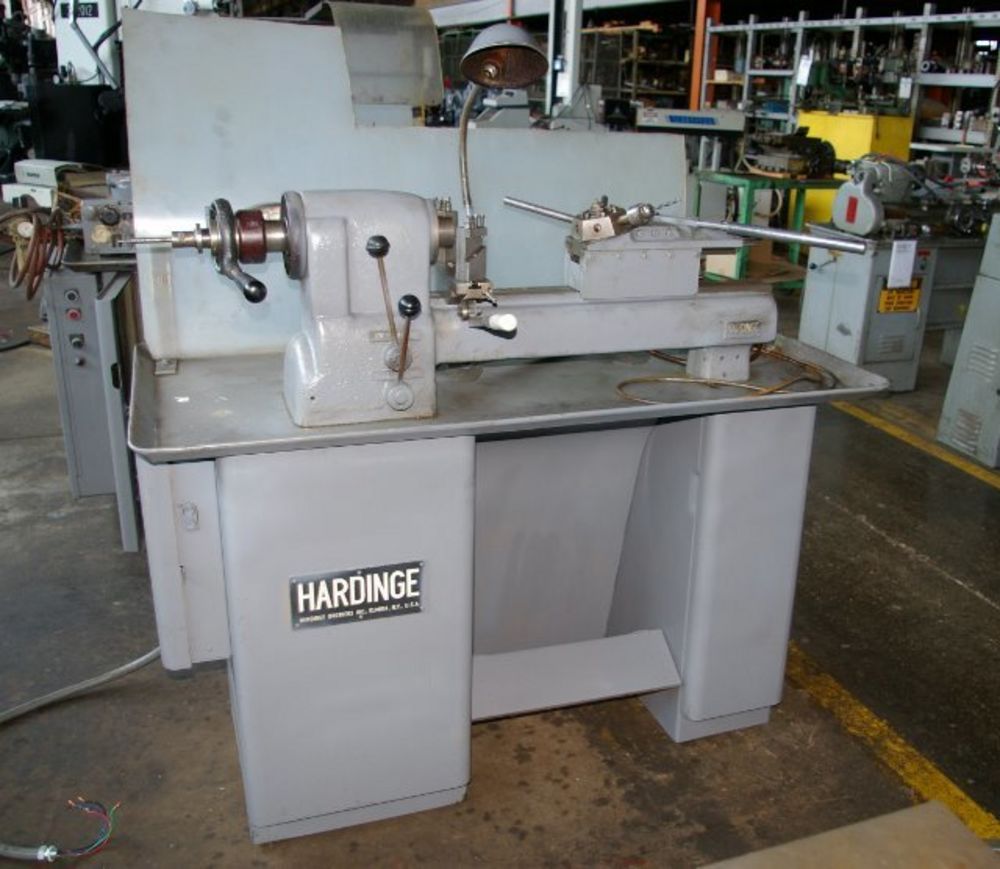 HARDINGE MANUAL SECOND OPERATION TURRET LATHE MODEL TR59