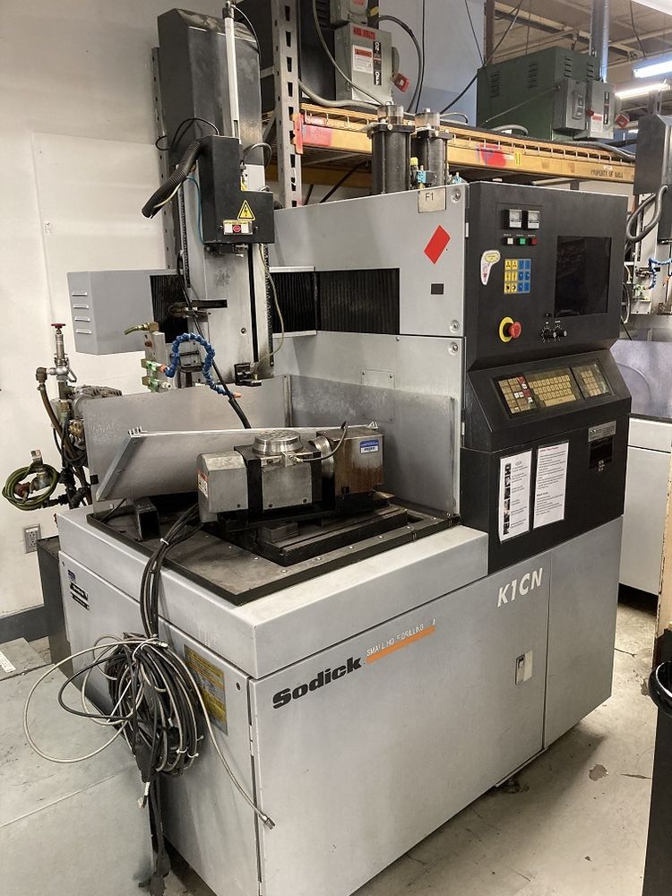 Sodick EK1N CNC EDM Hole Drilling Machine New 2007 Hole Popper Water