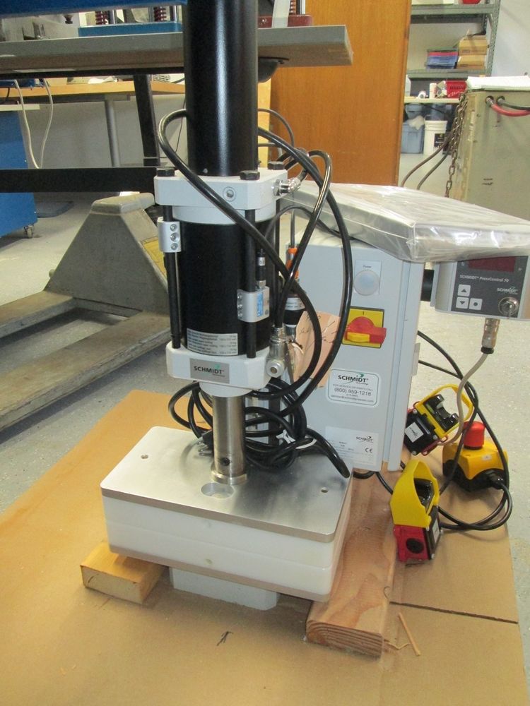 Schmidt Technology 1/2 Ton 4"Stroke Pneumatic Assembly Press W/Buttons New 2012