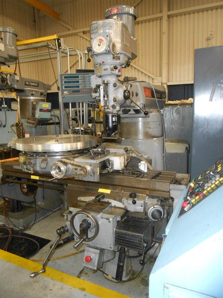 Bridgeport Series II Vertical Mill w/ DRO and Rotary Table