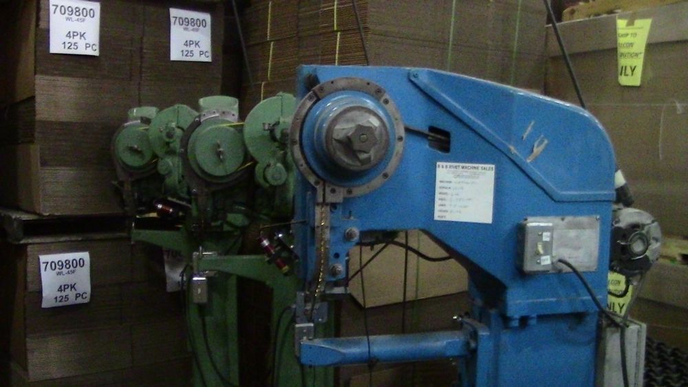 Thompson, Townsend and National Model 161 and 616 Riveter Riveting Machines