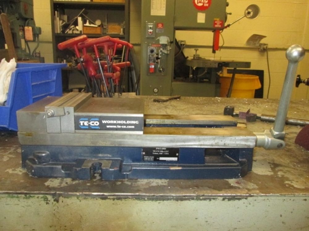 Teco Workholding Single Station Model PWS6900 Vise In Great Overall