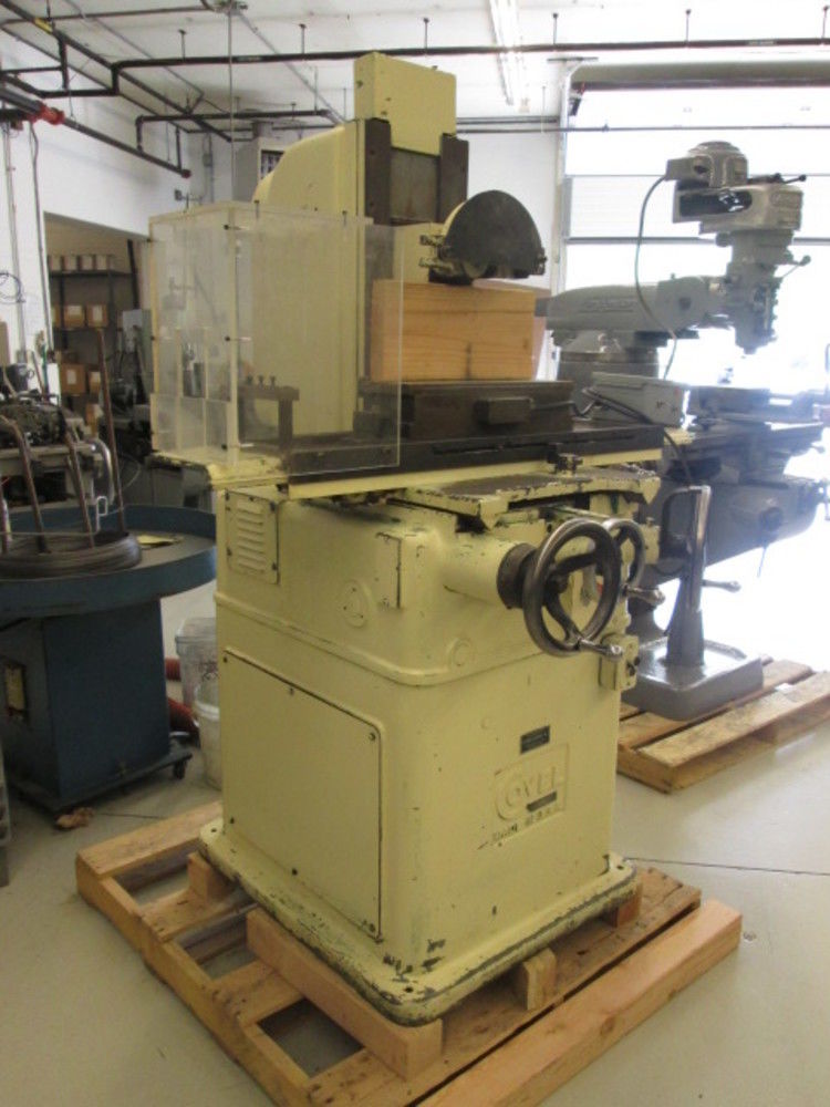 Covel 6"x 18" Surface Grinder W/ Close Pole Walker Ceramax