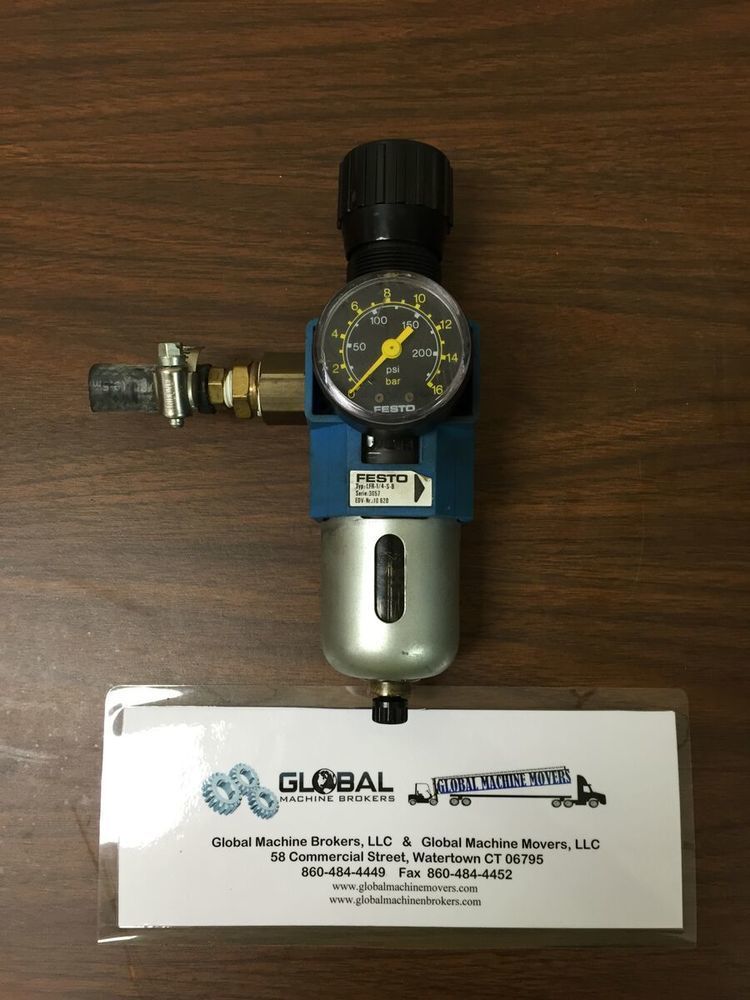 Festo Compressed Air Filter and Regulator