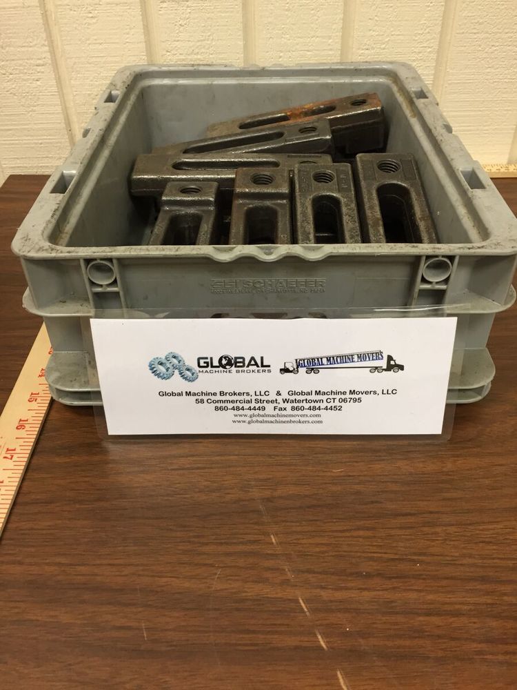 Milling Clamps 7" long, 5/8" Tslot