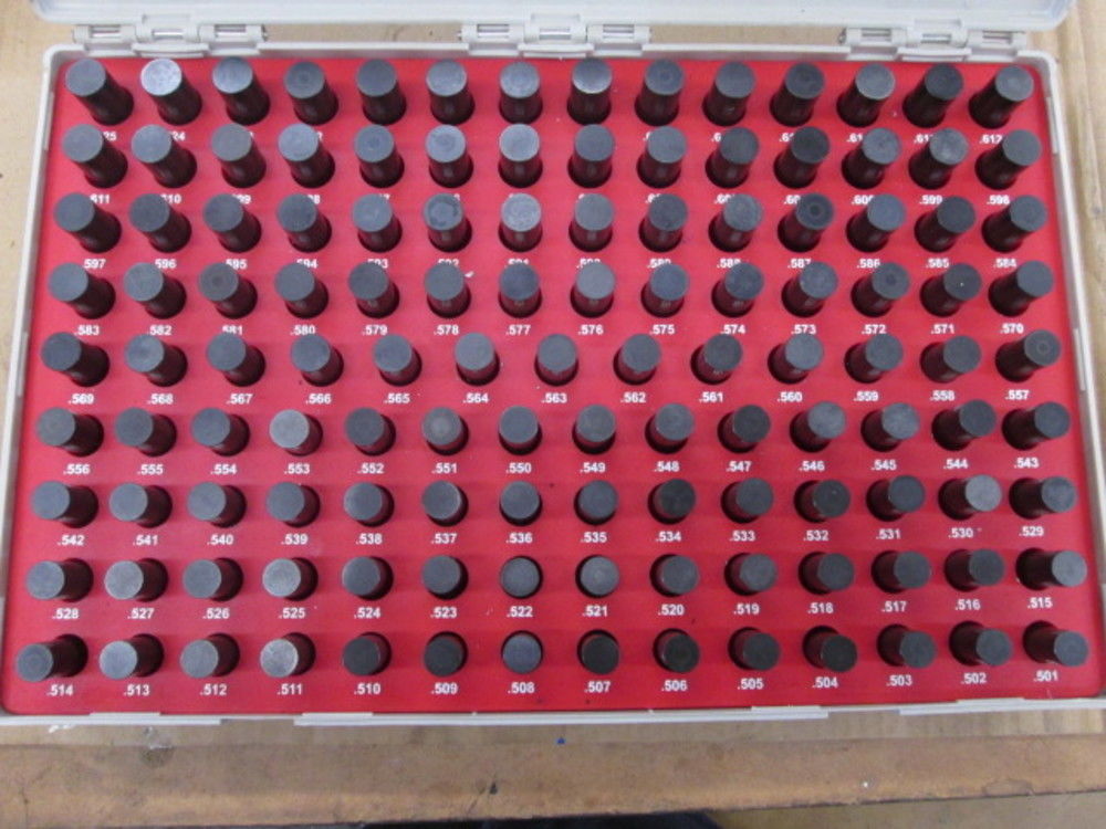 Vermont Gage Pin Set Black Guard .501" .625" Minus