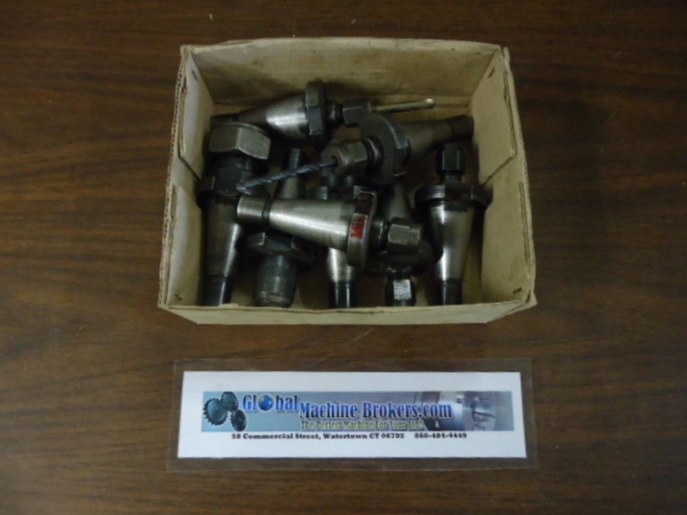 Cat 30 Tool Holders For Sale Lot of 8 Kennametal, Erickson, Carboloy