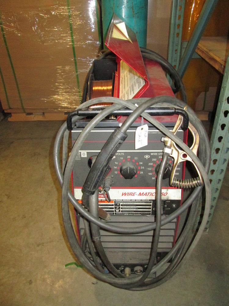 Lincoln Electric WireMatic 250 DC Mig Welder Running Good Cond!