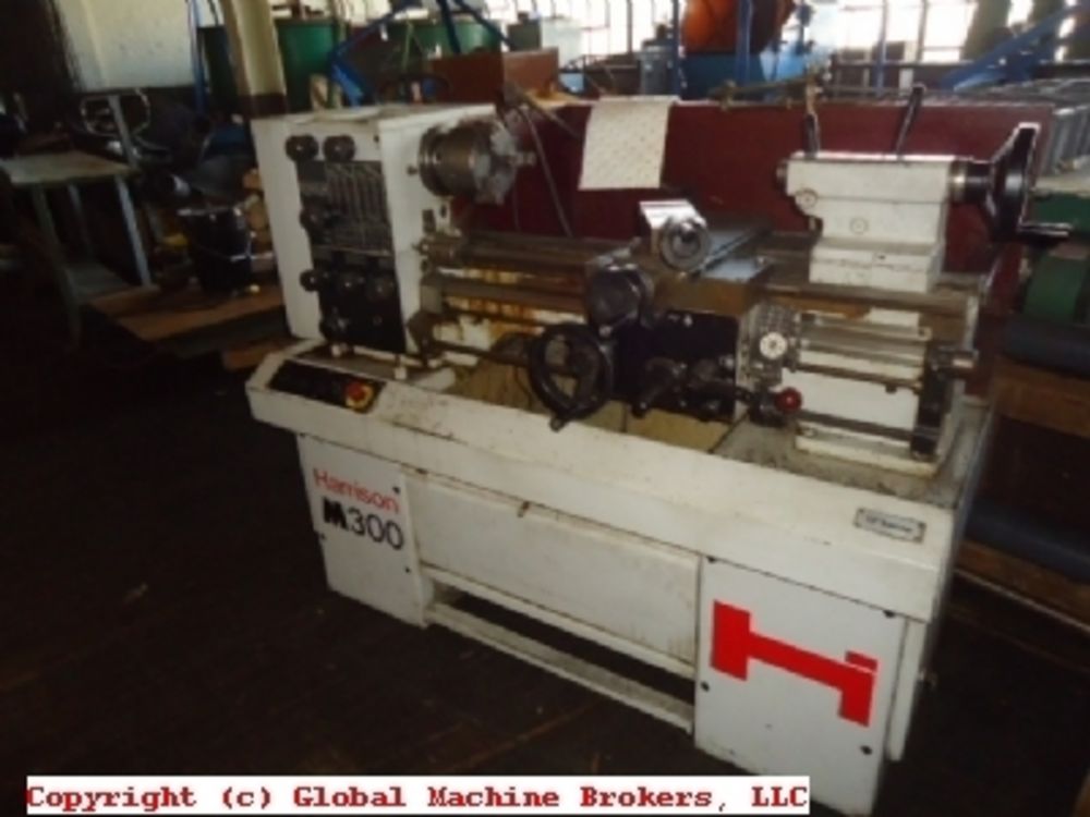 Harrison M300 13" Swing x 40" Bed Tool Room Lathe