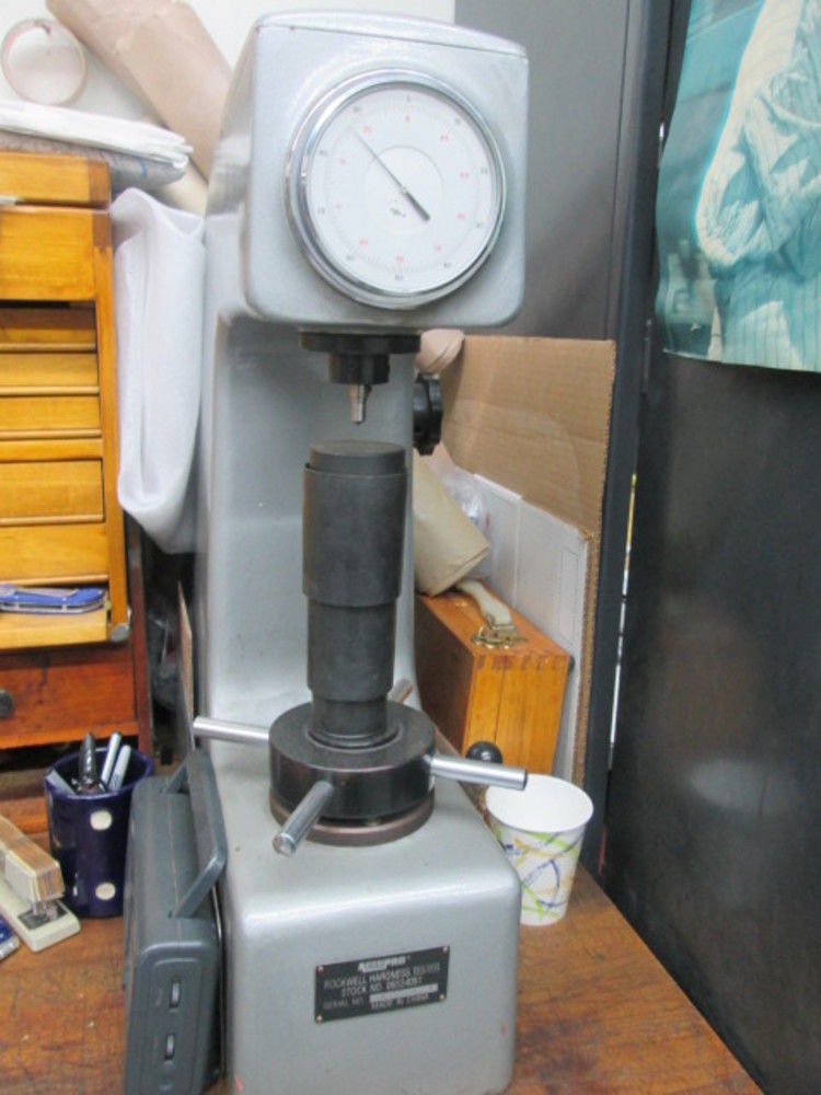 Accupro Rockwell Benchtop Dial Display 20 RA100 RB Hardness Tester