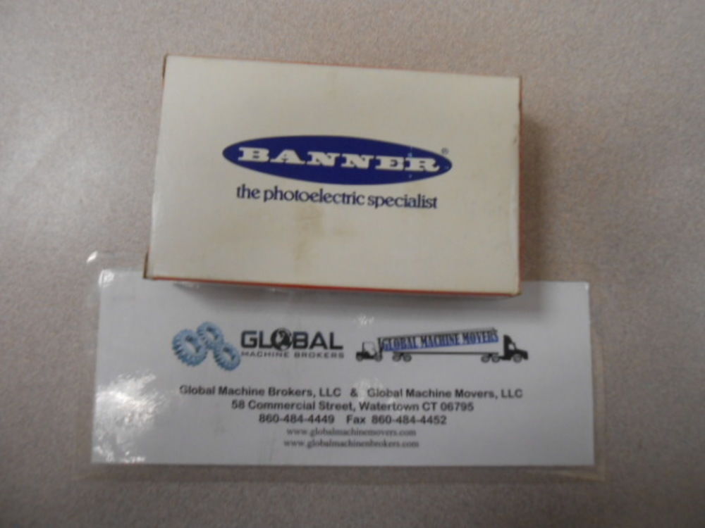 Banner Engineering Iam 752s Fiber Optic Cable New