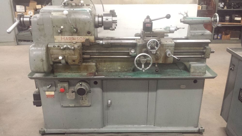 Harrison Model 13MD 36"Bed Length 7"Swing 440 Volt 3Ph Tool Room Lathe