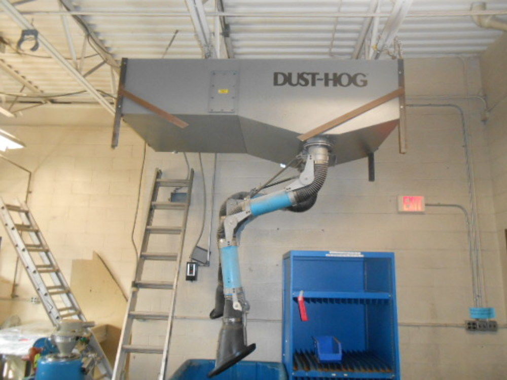 DustHog CeilingHung Dust Collection System Model FJSC, Good Condition