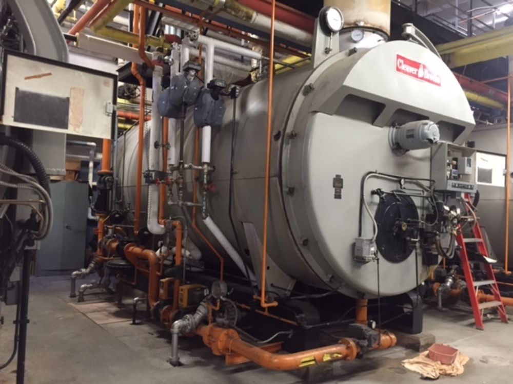Cleaver Brooks CB500 Hp Dual Fuel Gas Or 2 Steam Boiler CB667500 W