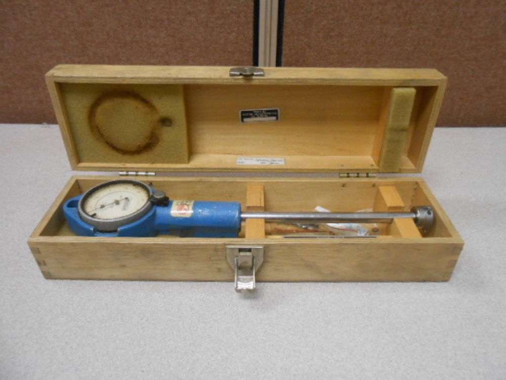 Fowler Micrometer Model SBY, 52540165, .0001", In Wooden Case