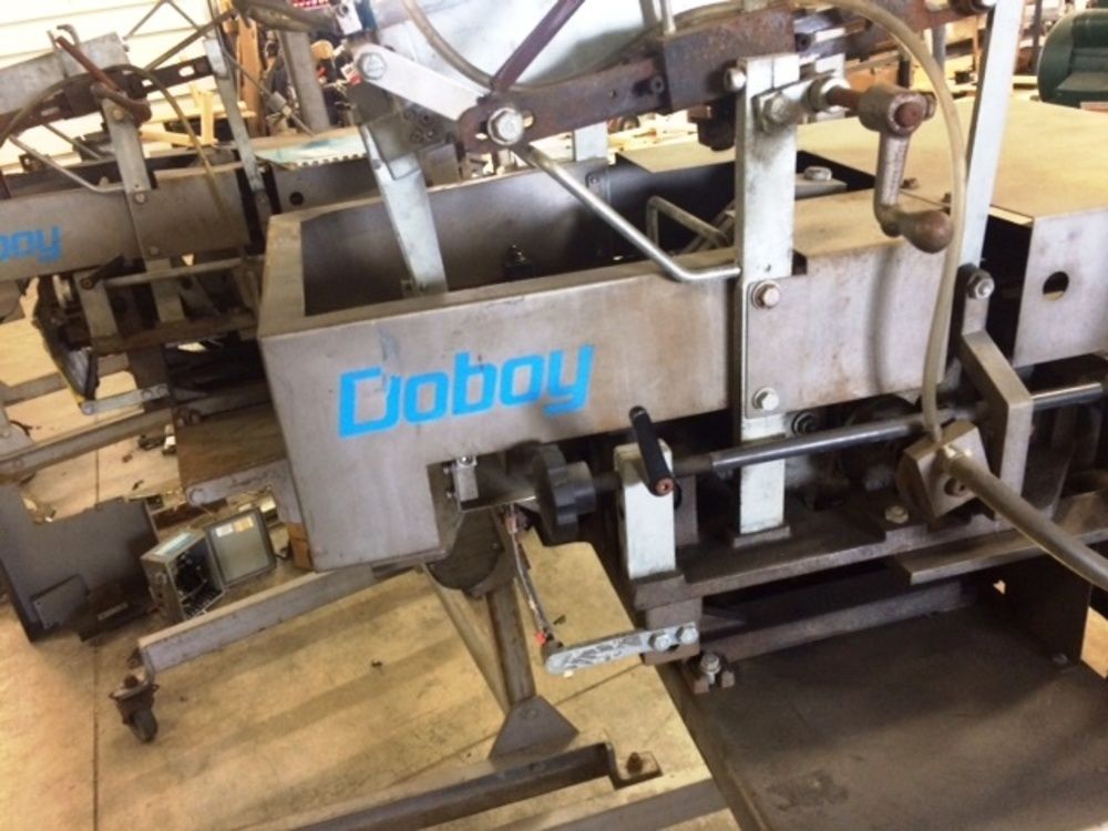 Bosch Doboy JSL SemiAuto Header Labeler/Jaw Sealer Machine, Rebuilt