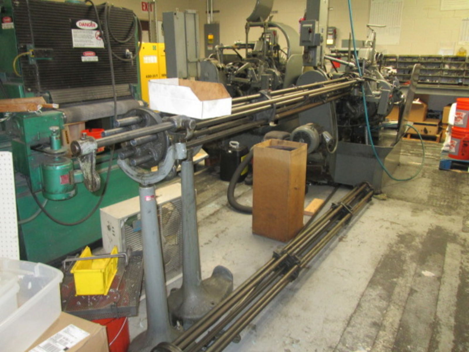 Davenport Model B 5Spindle Automatic Screw Machine, New 1972, Rebuilt