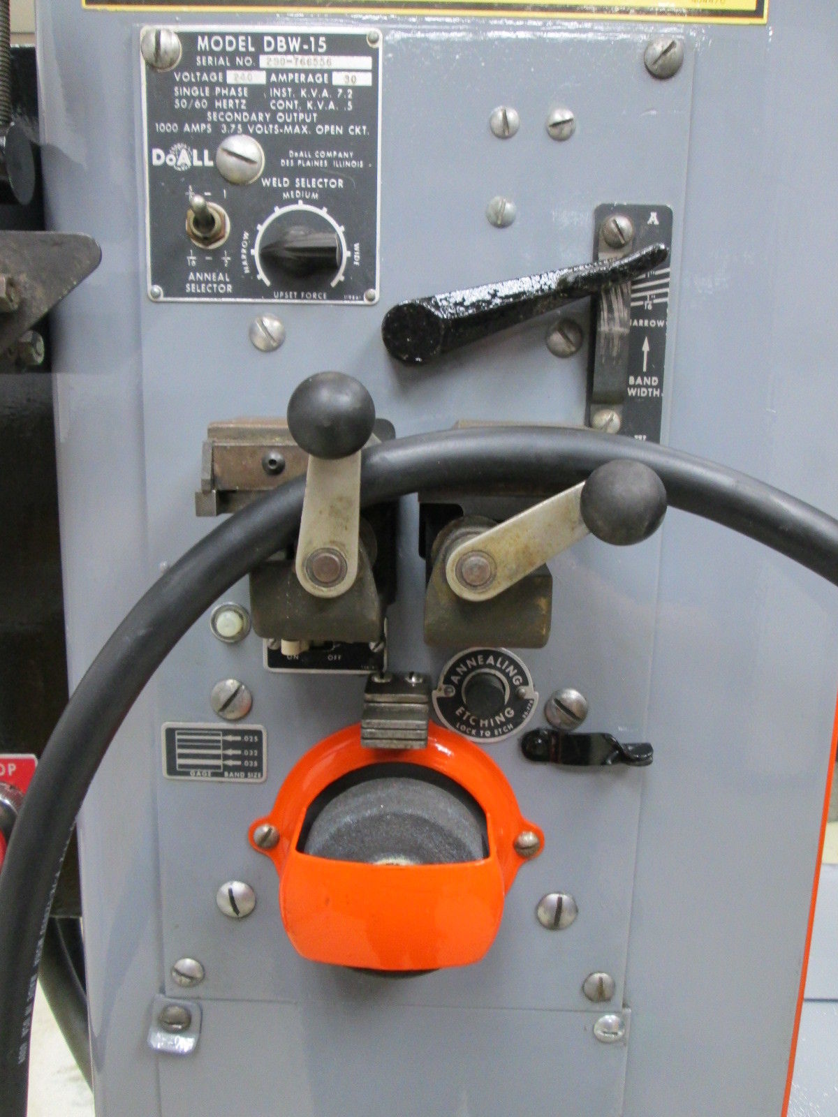 DOALL 2013 10 VERTICAL BAND SAW / WITH WELDER / GOOD CONDITION eBay