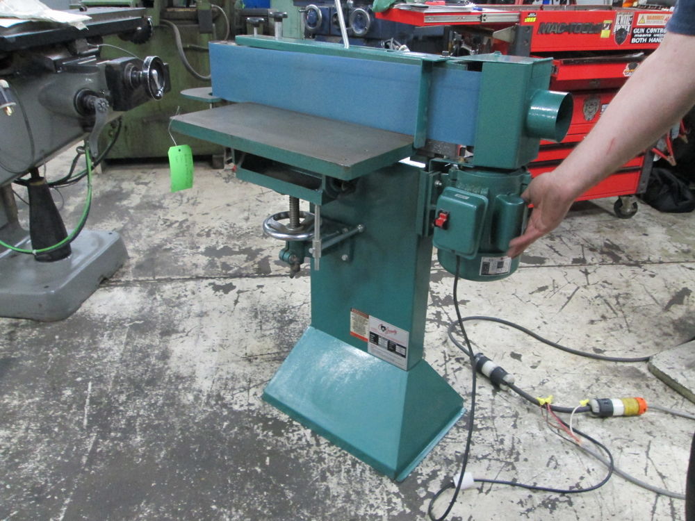 Grizzly G1140 6" X 80" 11/2Hp 110/220V 1ph Edge Belt Sander W/Tilting Table Nice!