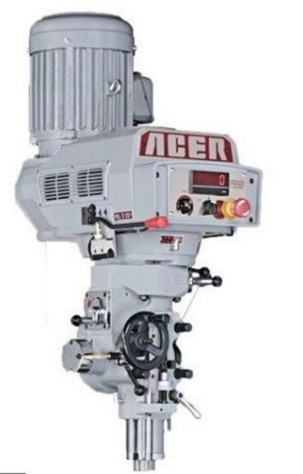 Acer EMill 3Hp 04500 Rpm R8 Spindle Replacement Head W/Digital Rpm