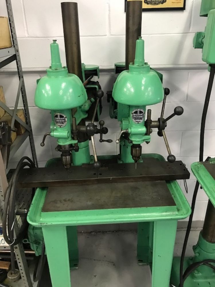 WALKER TURNER 2 SMALL DRILL PRESSES