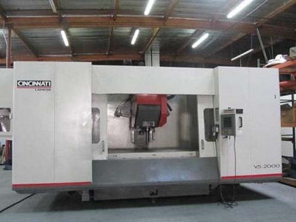 Cincinnati V52000 5Axis CNC Vertical Machining Center with Tilt