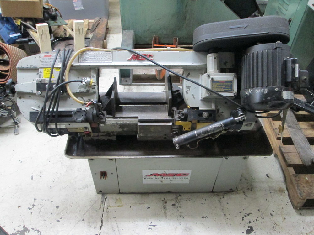 MSC 09518879 7" X 12" 1Hp 1720 Motor Rpm 115V 1Ph Horizontal Band Saw W