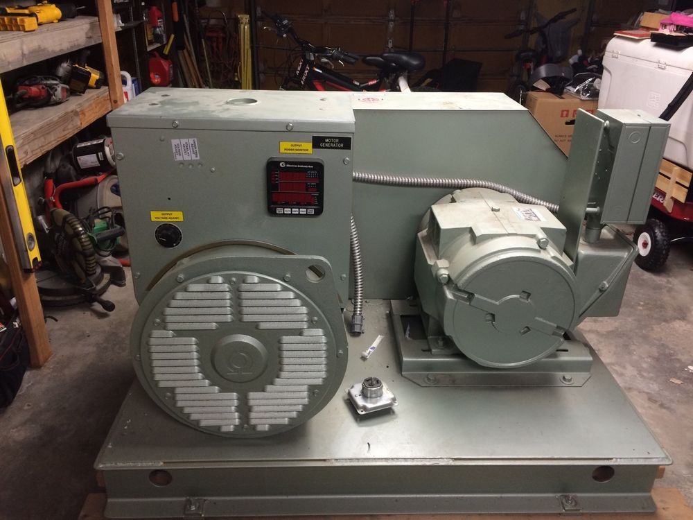 Georator Corporation 65W3R20.DZ110MKGL 480V 3Ph 38 Amp Rotary Frequency ...