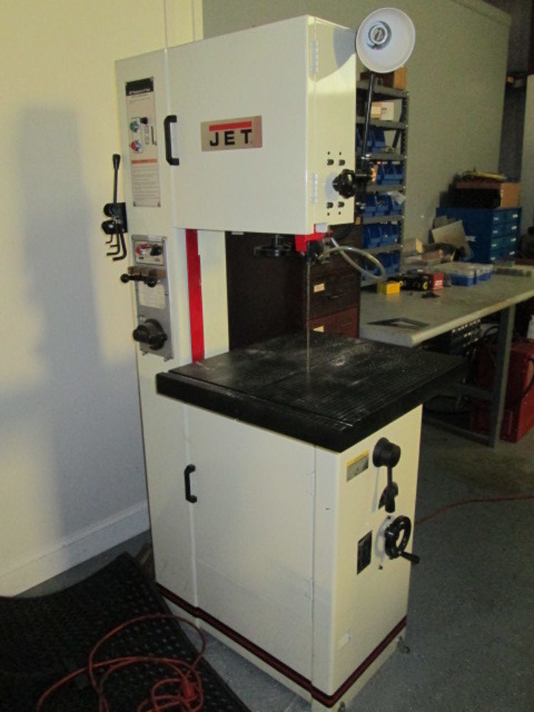 Jet VBS1610W 2Hp 230V 16"Throat 10"Max Height Vertical Bandsaw W/ Welder