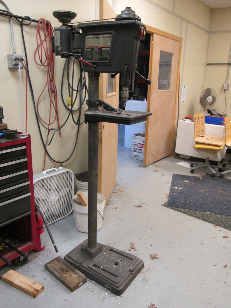 Craftsman Model 113.213702 10" X 12" Table 4"Quill 115/230V 1Ph 1/2Hp