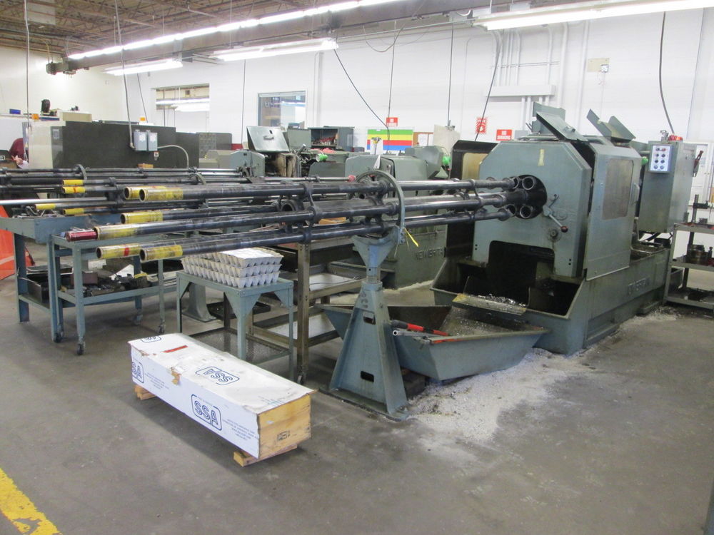 New Britain Model 52 6 Spindle 25Hp Automatic Screw Machine W/Gatling