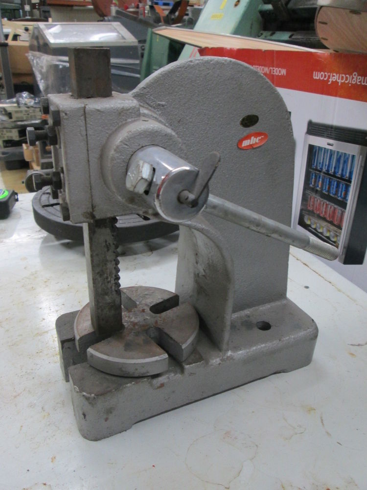 MHC Industrial 1 Ton 8"Max Work Diameter Single Leverage Arbor Press