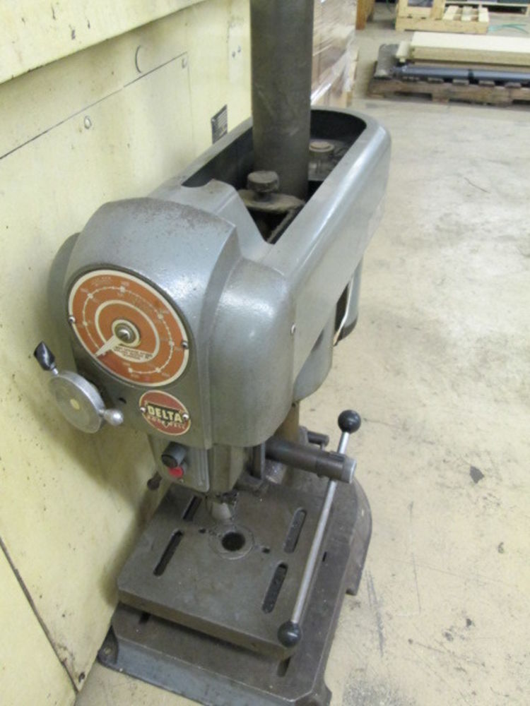 Delta Rockwell 1/2 Hp 208220/440 Volt 1725 Rpm 3Ph Belt Driven Drill Press