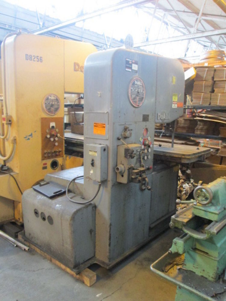 Do All Model 26133 186" Band Length 440V 3Ph Three Speed Vertical Band Saw