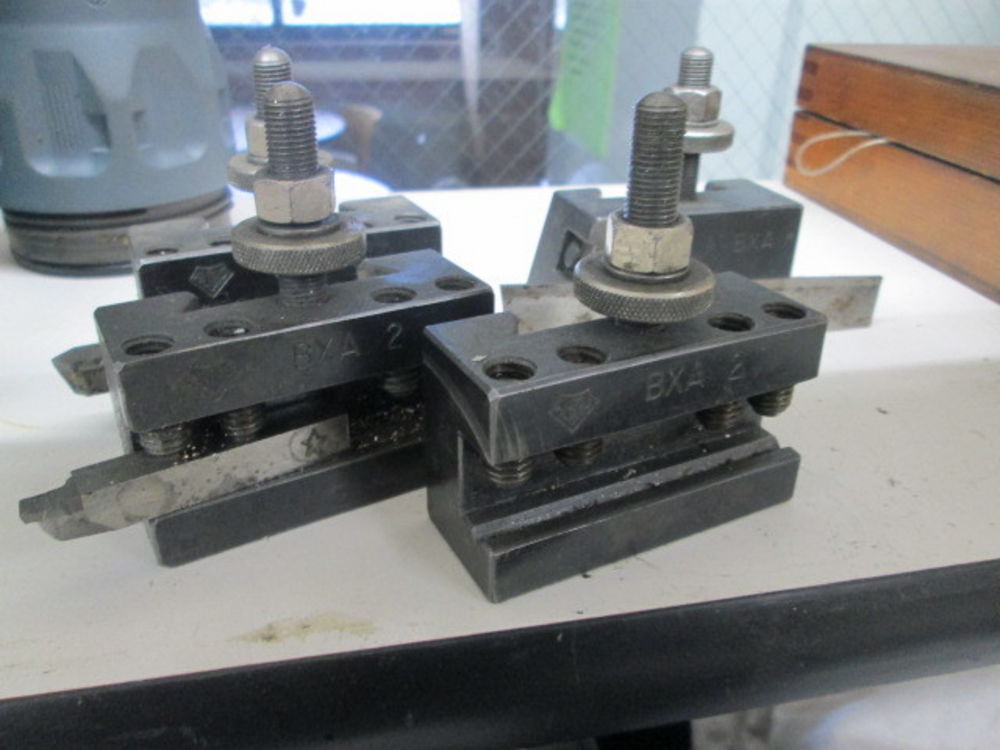 Aloris Model BXA2 Turning & Facing Tool Holder Lot Of 3 3/4" Max Tool