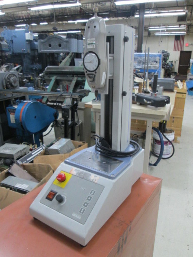 Imada MV110 Motorized Force Gauge Test Stand 110 Lbf Capacity 120 Volt 1Ph