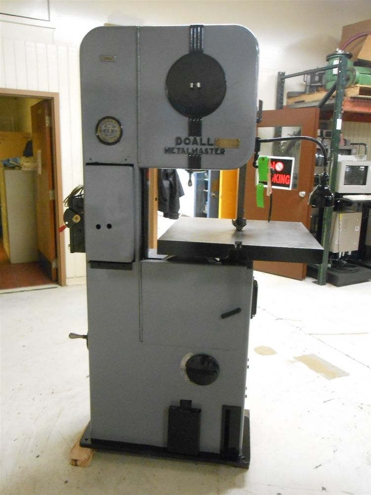 DoAll Metal Master Vertical Band Saw Great Condition