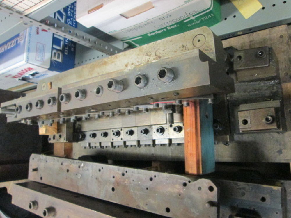 USBaird 325 11 Operation Die Set 2" Pitch 24.5" Punch Holder W/Die Holders