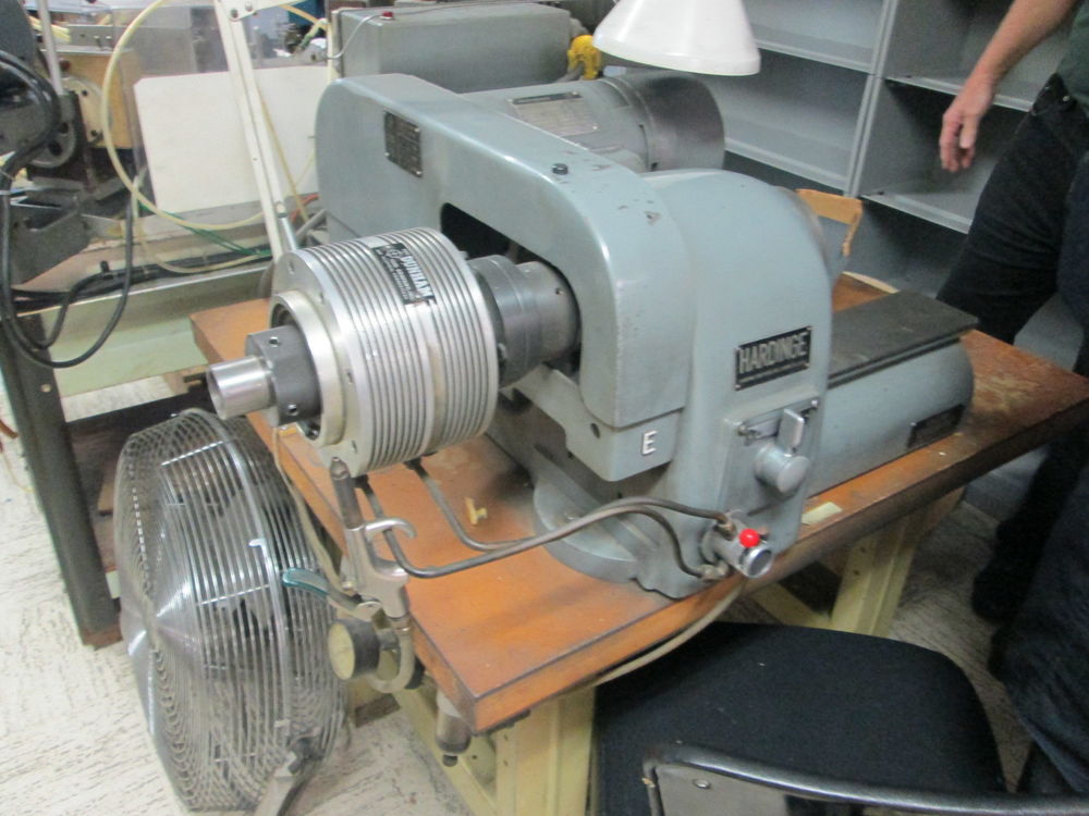 Hardinge Model HSL5C Speed Head/Polisher W/Pneumatic Collet Closer 3