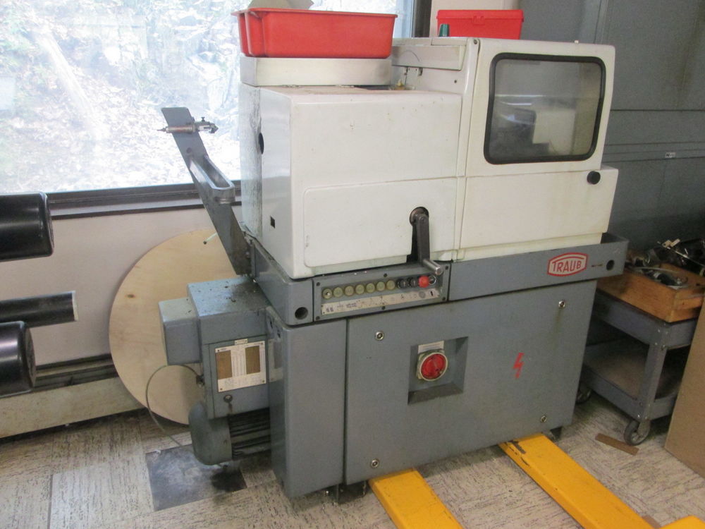 Traub Model TB26 Swiss Type 6 Position Turret 230 Volt 3Ph Screw Machine