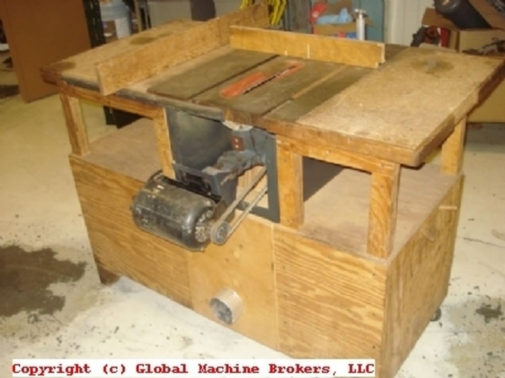 CRAFTSMAN 10" TABLE SAW ON/ROLLING CART