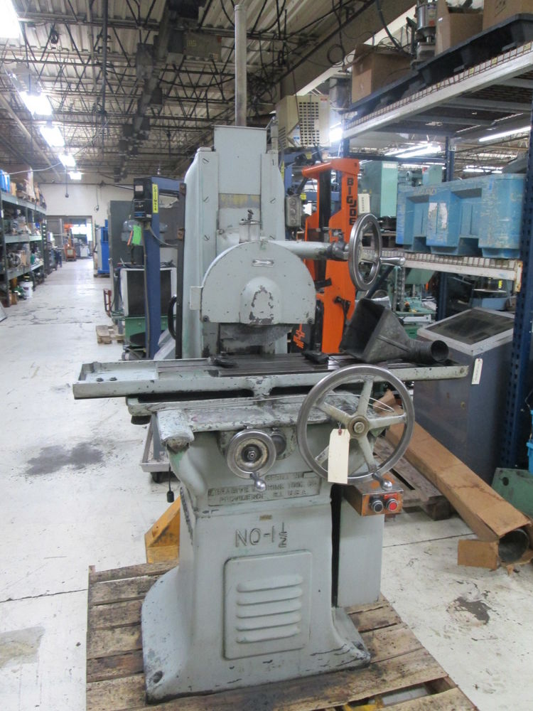 Abrasive Machine Tool Co No.11/2 6"X 18" 220/440V 15" Capacity Surface