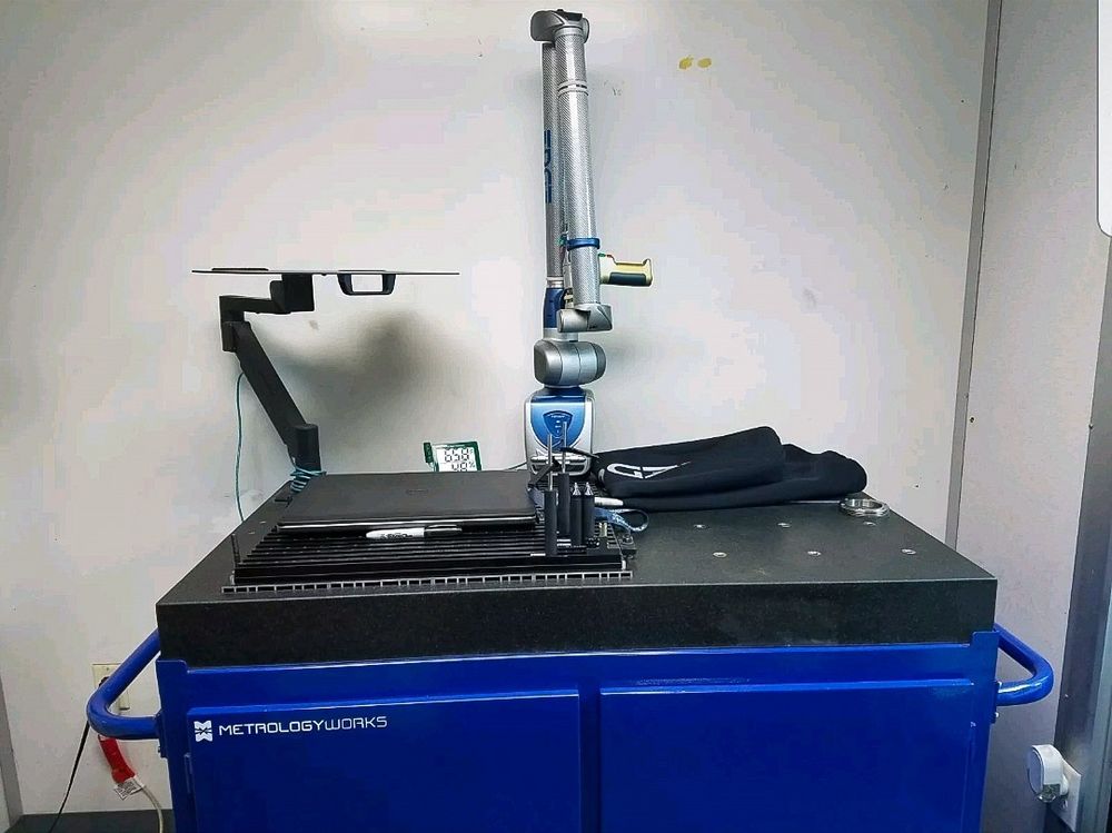 FARO 7Axis Edge Laser Scanner W/Granite Heavy Duty Tool Cart New 2016