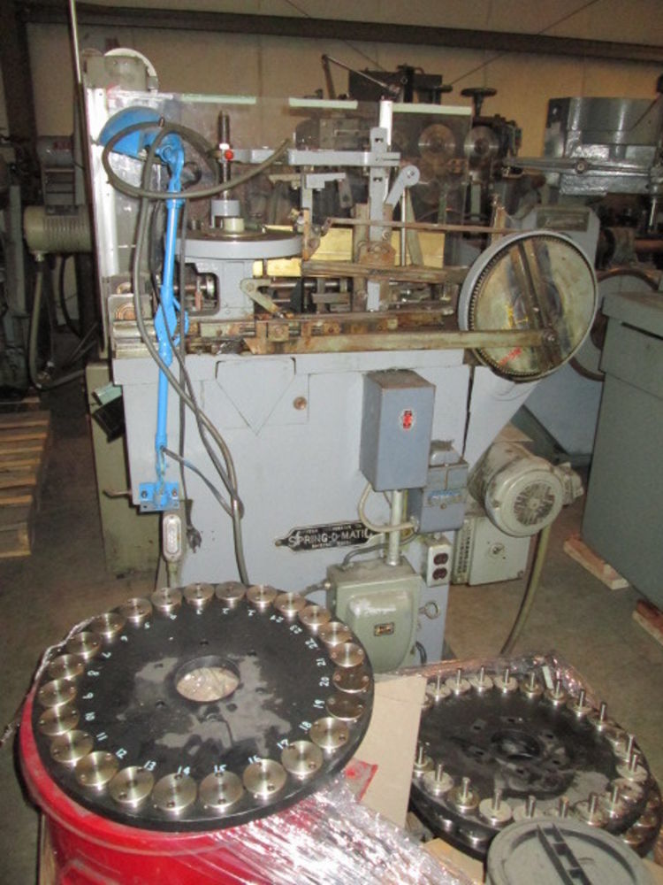 Bowden SpringOMatic .062" Max Wire Diameter 3Ph Torsion Spring Winder