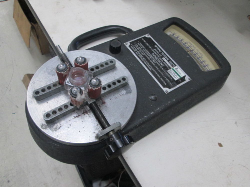 Secure Pak MRA50 050 In'Lbs Manual Operation Spring Torque Tester 2Lb