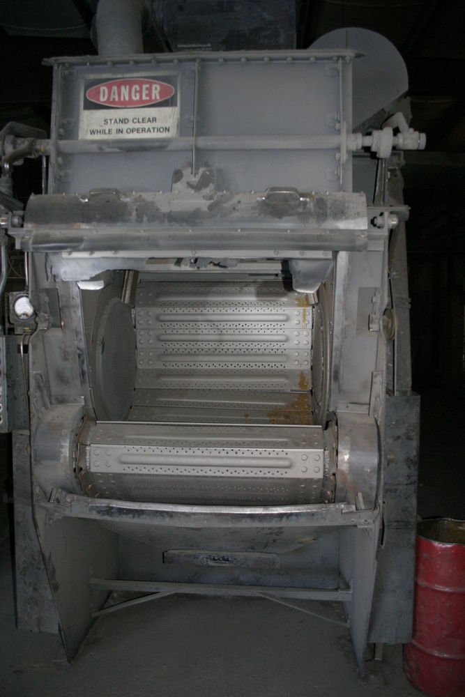 Wheelabrator Tumblast 27"D X 36"W Chamber 3Ph Shot Blast Machine W