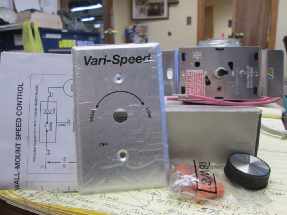 KB Electronics Model KBWC15K 120V 1Ph 5 Amp Solid State Motor Speed