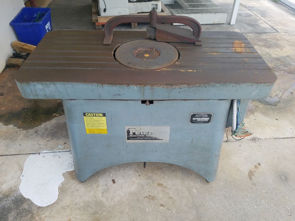 Peterson Model 50E 1725 Rpm 220V 3Ph 24"X 50" Dry Surface Grinder W/3Hp