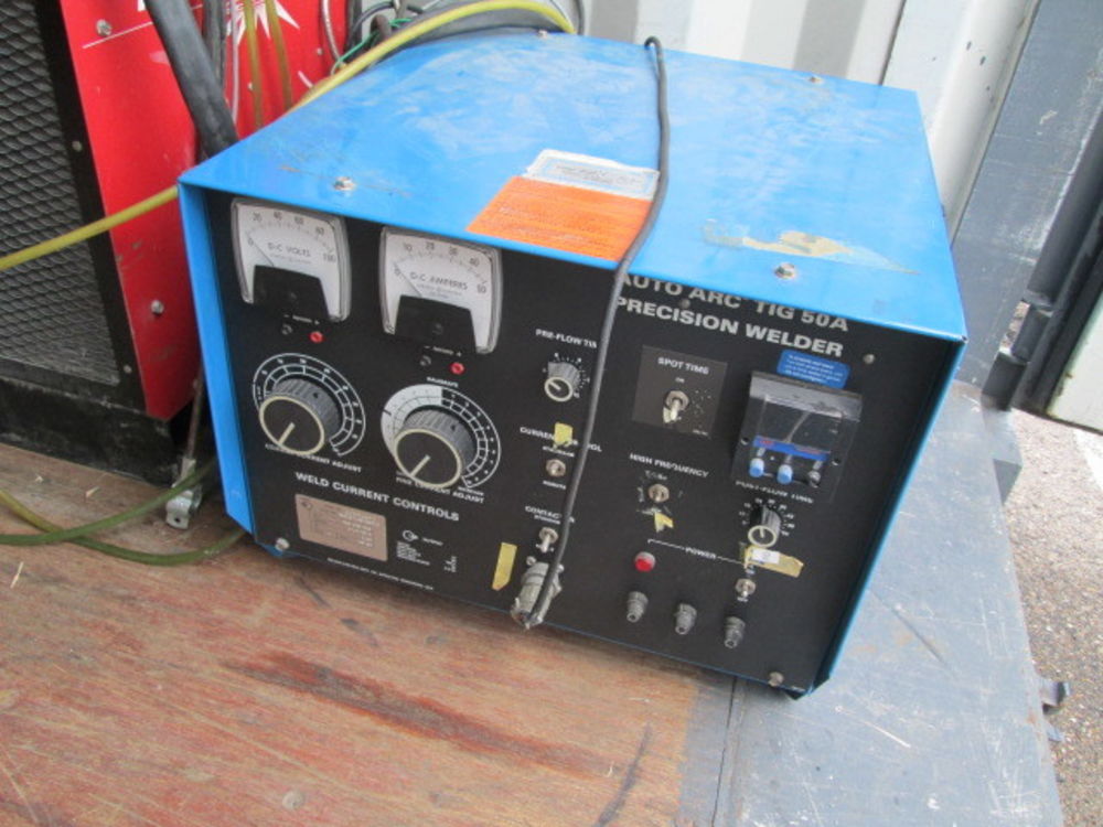 Miller Auto Arc Tig 50A Welding Power Source 50 DC At 12 Rated Welding